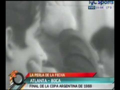 Final Copa Argentina 1969 (Atlanta 1-Boca 0, Boca campeón)