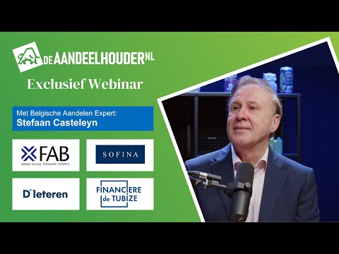 Expert Talk: Belgische aandelen met Stefaan Casteleyn
