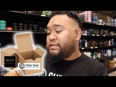 Barber Supply Vlog: Packages from MANE TAME & STYLECRAFT