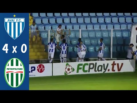 Avaí 4 x 0 Metropolitano - Melhores Momentos Campeonato Catarinense (17-01-19)
