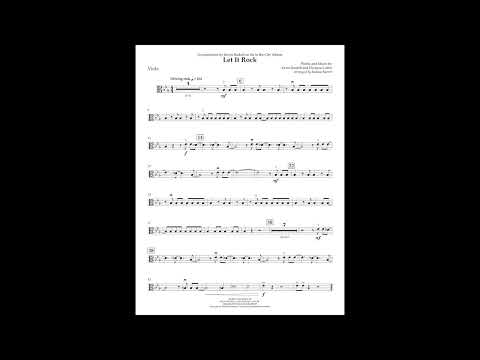 Let It Rock (Viola part) arr. by Roland Barrett