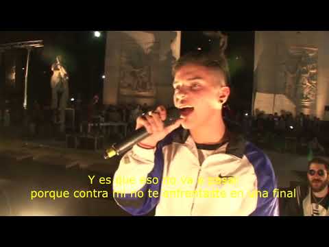 LETRA - LIT KILLAH vs DANI - FINAL Fecha 7 (Torneo 2017) - El Quinto Escalón