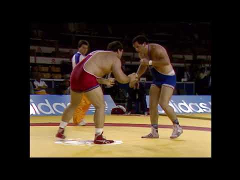 Bruce Baumgartner vs Aslan Khadartzev  | 1989 Semi Finals at the World Championship in Martigny, SUI