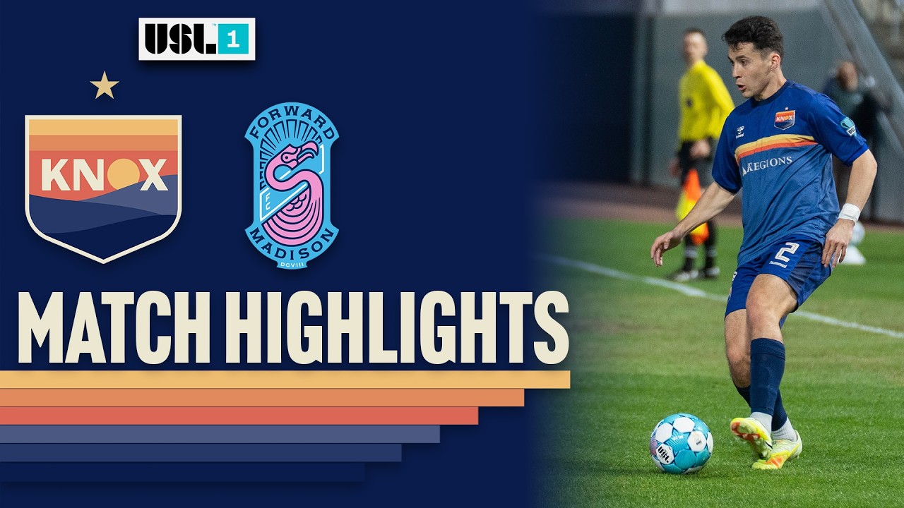 One Knoxville SC vs Forward Madison Highlights