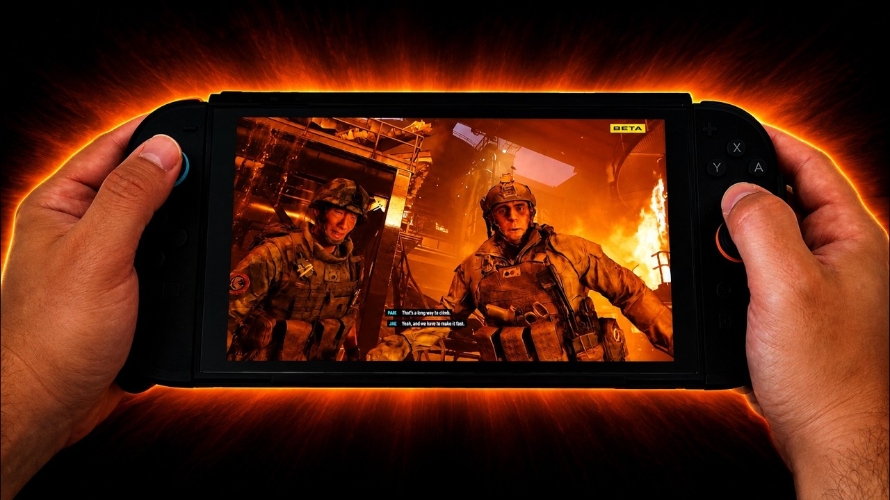 Call of Duty Modern Warfare 4 | Switch 2 Docked & Handheld Campaign Mission Gameplay
