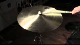 Video thumbnail for Sabian 20" HHX Manhattan Jazz Ride by Greenbrier Music