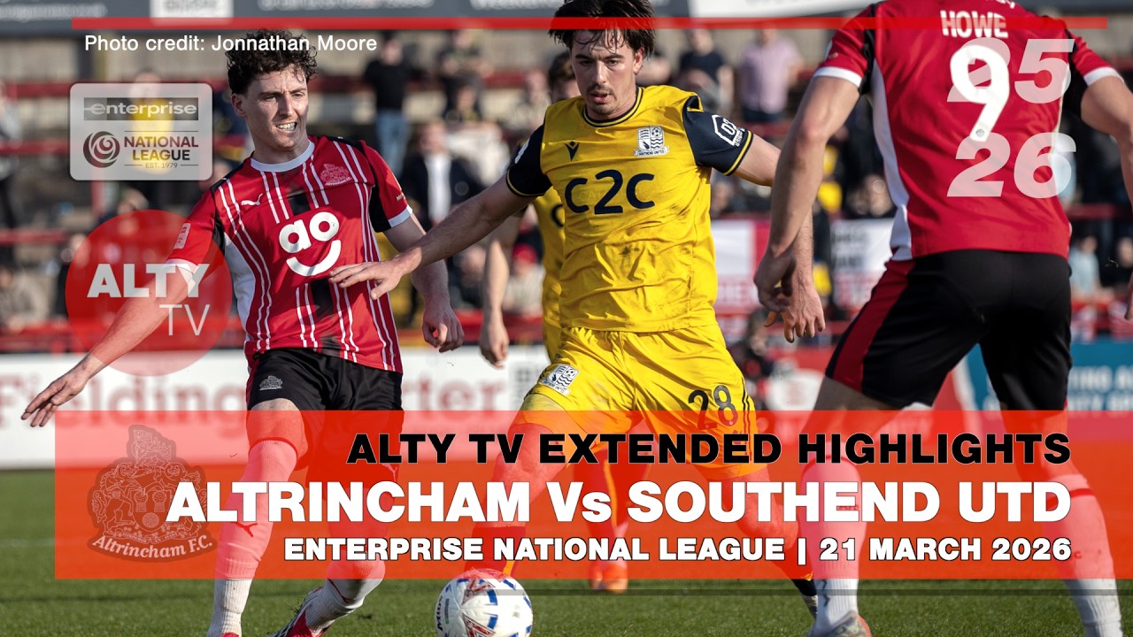 Altrincham vs Southend United Highlights