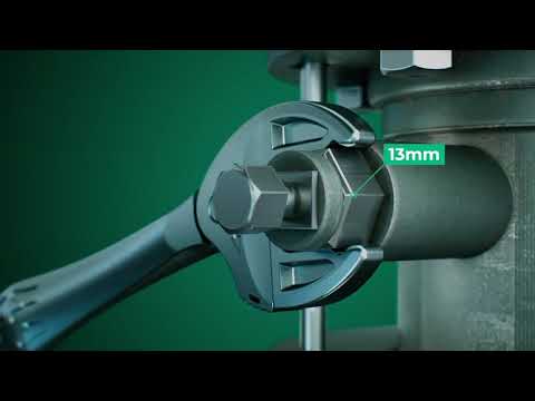 Terkšlinis savaime užsifiksuojantis raktas Wera Joker XS 6004, 7-10mm video