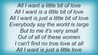 B.B. King - Just A Little Love Lyrics
