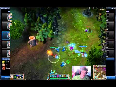 league of legends play all for 1 Ahri vs Ezreal