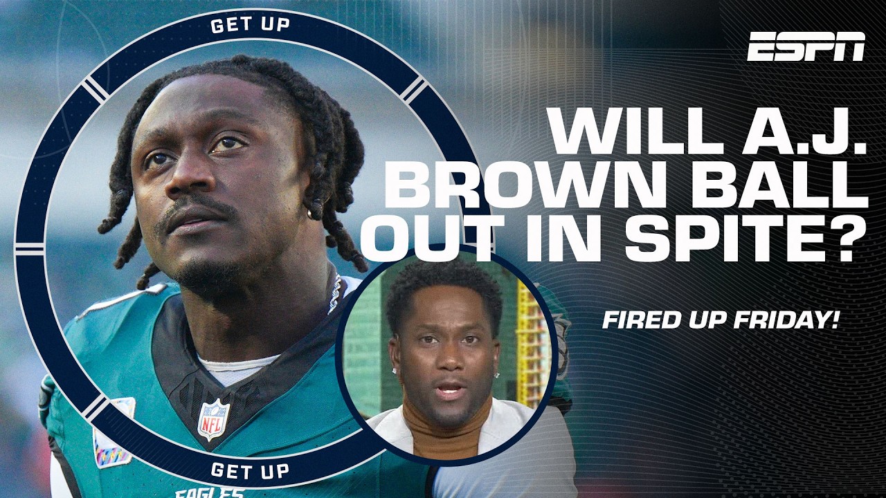 A.J. Brown ready to go SCORCHED EARTH after criticizing his Eagles? 😳 Harry Douglas defends | Get Up