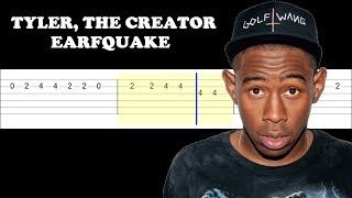 Tyler, The Creator - EARFQUAKE (Easy Guitar Tabs Tutorial)