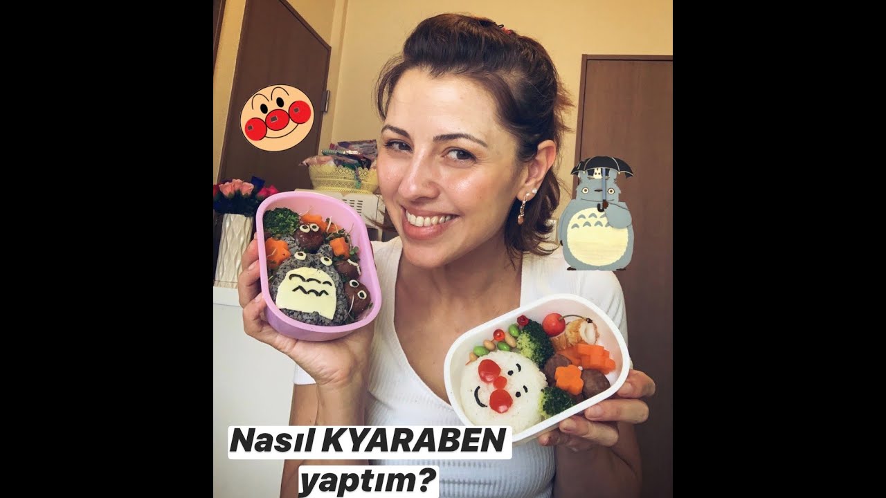 ❤️Şekilli JAPON BESLENMELERİ❤️ (Komşum Totoro ve Anpanman yaptım)