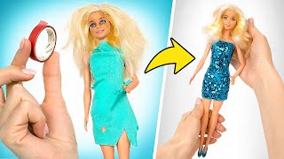 Increíbles ideas para cambios de imagen de muñecas Barbie 😍✨