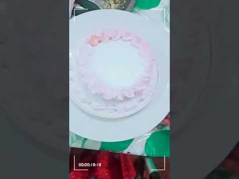 cake raddy for Ruksar cake #cake #me