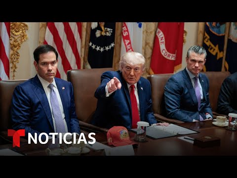 Trump se reúne con su Gabinete en la Casa Blanca