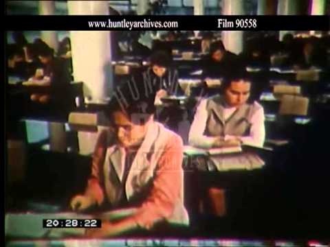 Kazakstan in the 1960's.  Housing, fashion, culture.  Film 90558