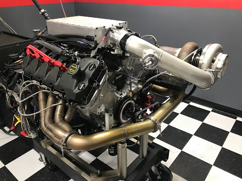 2000HP Ford 5.0 DOHC V8 Coyote Turbo Engine on the Dyno!