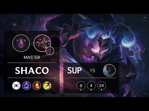 Shaco Support vs Maokai - KR Master Patch 9.23
