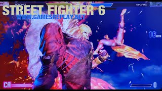 [tournament] Street Fighter 6 - Part 1/5 (Star Platinum VS Rudy)