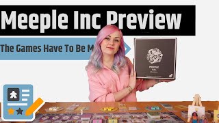 Meeple Inc Preview - How A Board Game Is Really Made