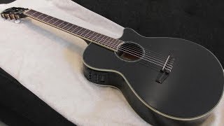Video thumbnail for Ibanez AEG10NII Nylon String Cutaway Acoustic-Electric Guitar REVIEW by LEARNINGCHORDS