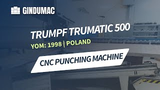 Trumpf TRUMATIC 500 turret punch press | Image 4 - Machineryline