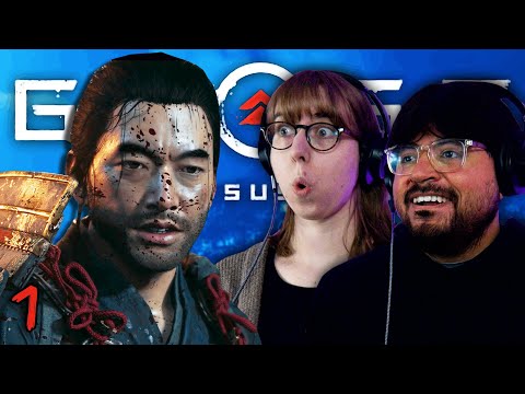 Our First Time Playing GHOST OF TSUSHIMA 🔥 | First Playthrough | Part 1