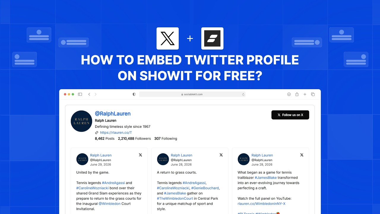 X Profile video tutorial thumbnail