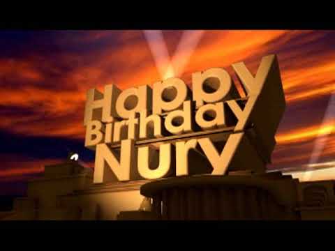 Happy Birthday Nury