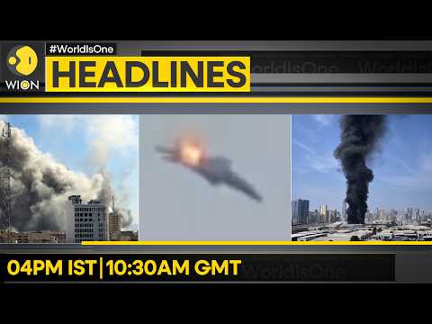 US Embassy in Kuwait Under Attack? | Iran Launches Fresh Strikes On Israel | WION Headlines