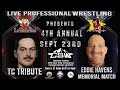 Springs Into Action Presents Colorado Springs Wrestling T C Tribute 2023