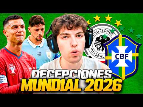 DAVOO XENEIZE REACCIONA A LAS MAYORES DECEPCIONES DEL MUNDIAL 2026 - CUAL FUE LA PEOR???
