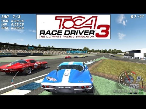 Toca Race Driver 3 (V8 Supercars 3) PC Gameplay Hockenheim L88 Sunray