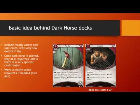 Arkham Horror LCG Deckbuilding Guide: Dark Horse