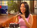 Pondan Magic Ice Cream Pudding Black Forest Pandan Chiffon