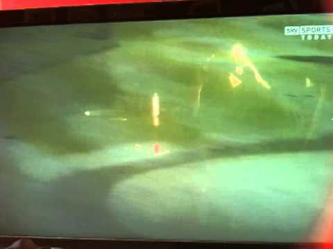 sergio garcia throws 5 iron into lake!!