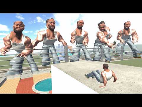 Franklin Saving House from Zombie Franklin in Indian Bike Driving 3D