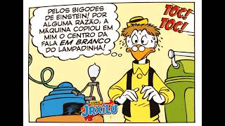 Professor Pardal em O silêncio é de ouro | Quadrinhos Disney