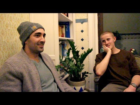 Anton Knaus nach StandUp Auftritt mit Yorick Thiede backstage // 5-3-2019