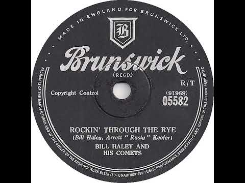 UK New Entry 1956 (118) Bill Haley & His Comets - Rockin' Through The Rye