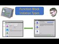 TIA Portal Function Block Instances Single Multi And Parameter