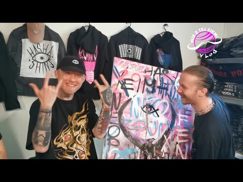 SPRZEDAŁEM OBRAZ WARIATOWI *otwarcie hashashopu* *koncert antihype* #NztzvlogODC2