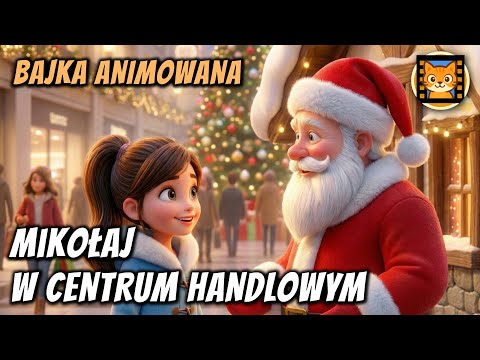 Święty Mikołaj w Centrum Handlowym - okładka bajki audio