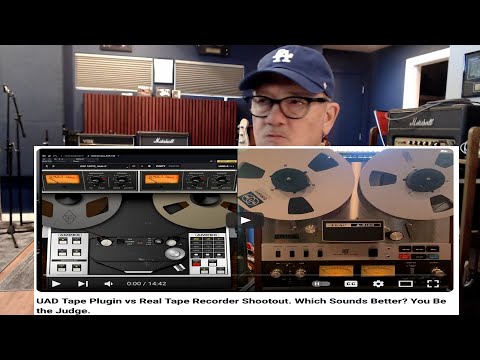 TEAC A6100 Real Machine vs IK Multimedia TEAC Plugin Shootout. You be the judge