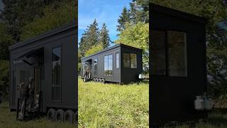 Touring the New 400 sq ft Prefab Tiny Home with Massive Windows #hometour