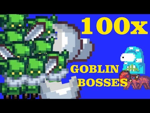 100X GOBLIN BOSS LOOTS | Dreds Pixel Survival 3