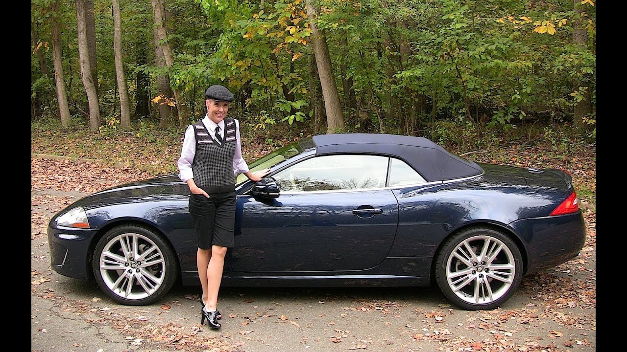 2011 Jaguar XK Convertible Test Drive & Car Review - RoadflyTV
