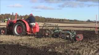 preview picture of video 'Case Tractor with trailing plough at Kirriemuir Ploughing Association Annual Match 2013'