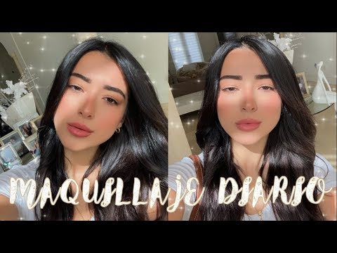 MI RUTINA DE MAQUILLAJE + CABELLO♡ | Samantha Sanchez